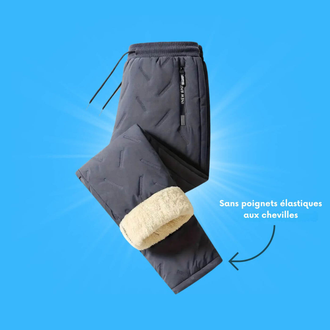 FleecePants™ – Pantalon d’hiver unisexe doux et chaud
