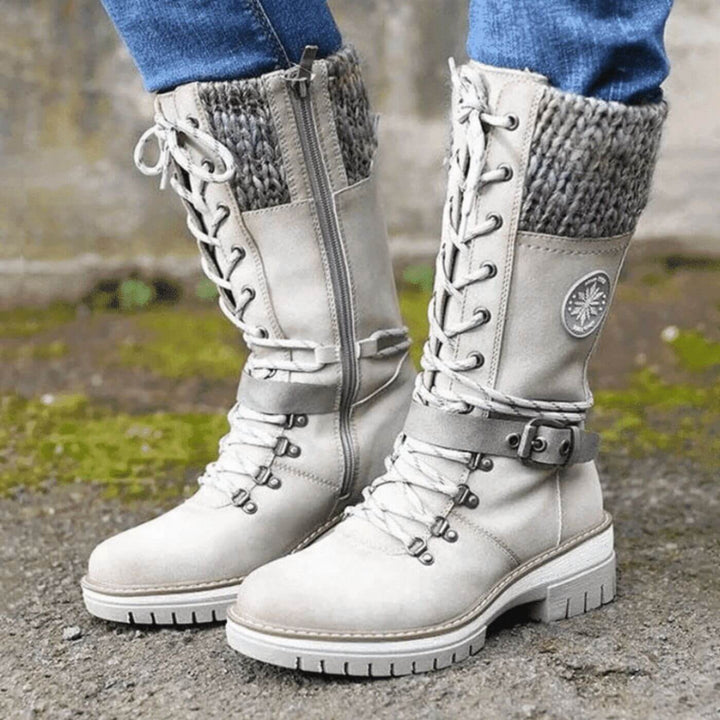 FrostStep™ - Bottes d’Hiver Imperméables Mi-Mollet