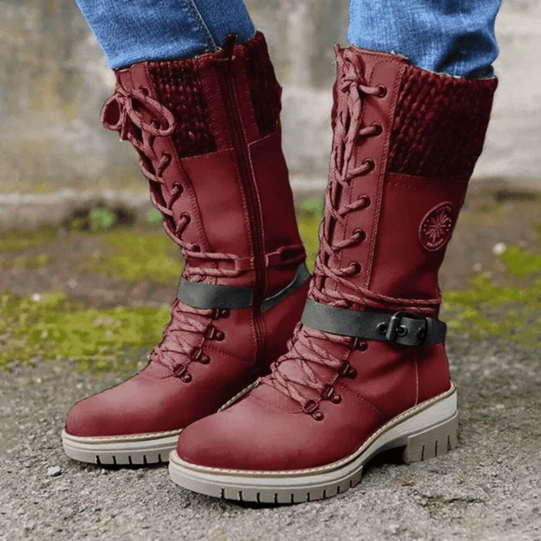 FrostStep™ - Bottes d’Hiver Imperméables Mi-Mollet
