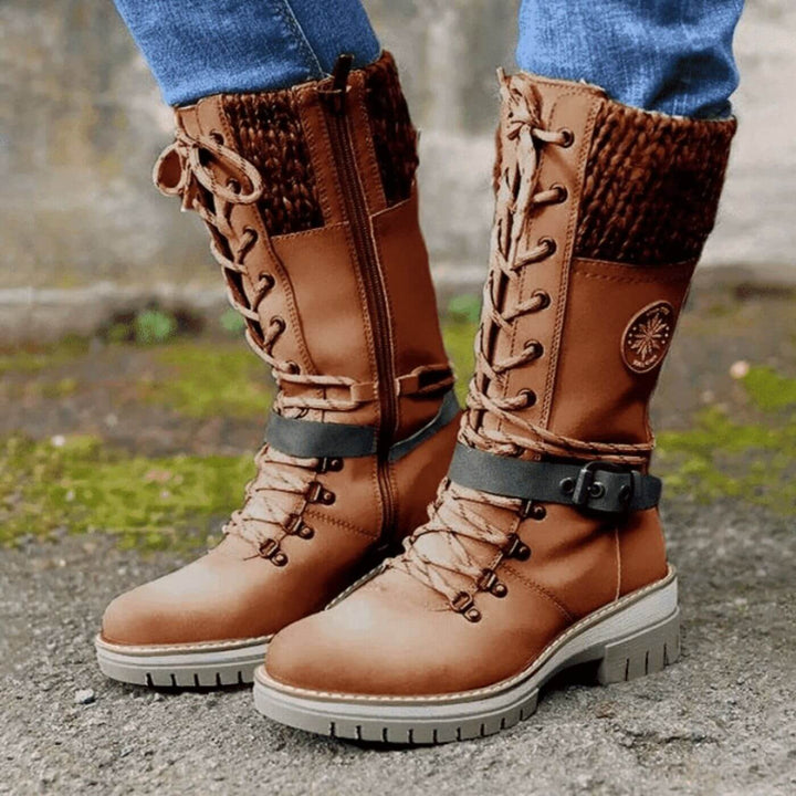 FrostStep™ - Bottes d’Hiver Imperméables Mi-Mollet