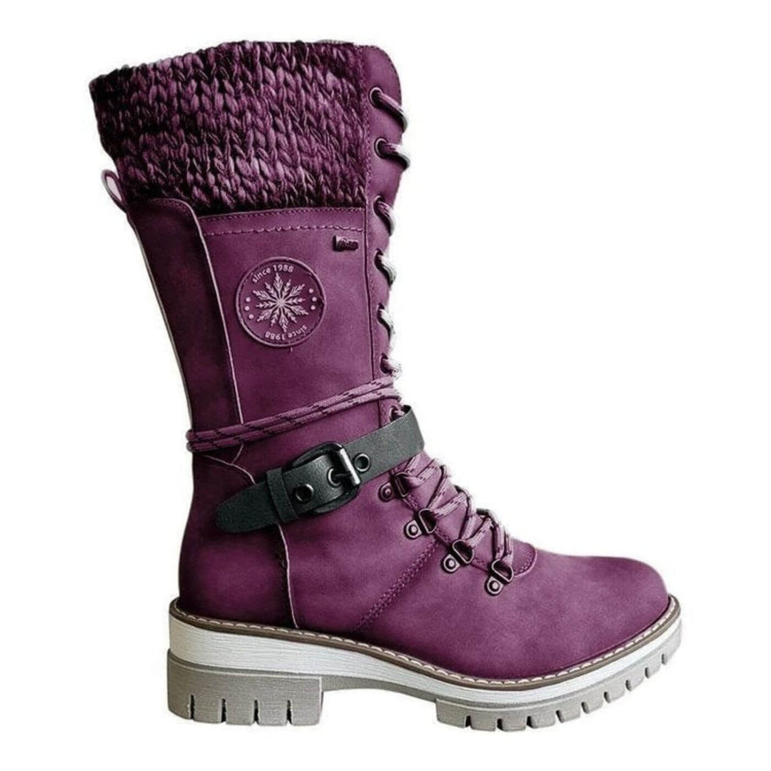 FrostStep™ - Bottes d’Hiver Imperméables Mi-Mollet