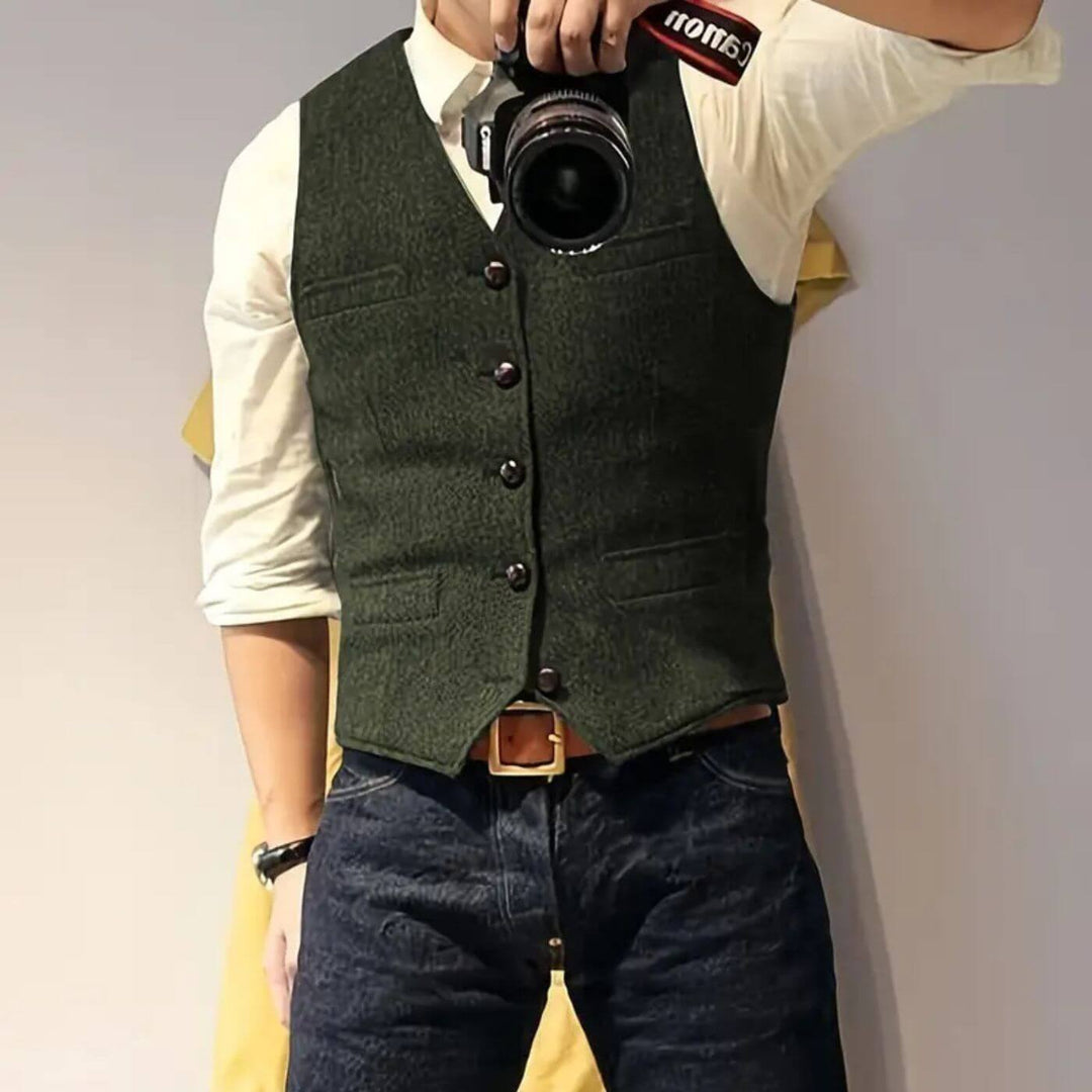 Günter™ – Maßgeschneiderte Weste in edlem Stil