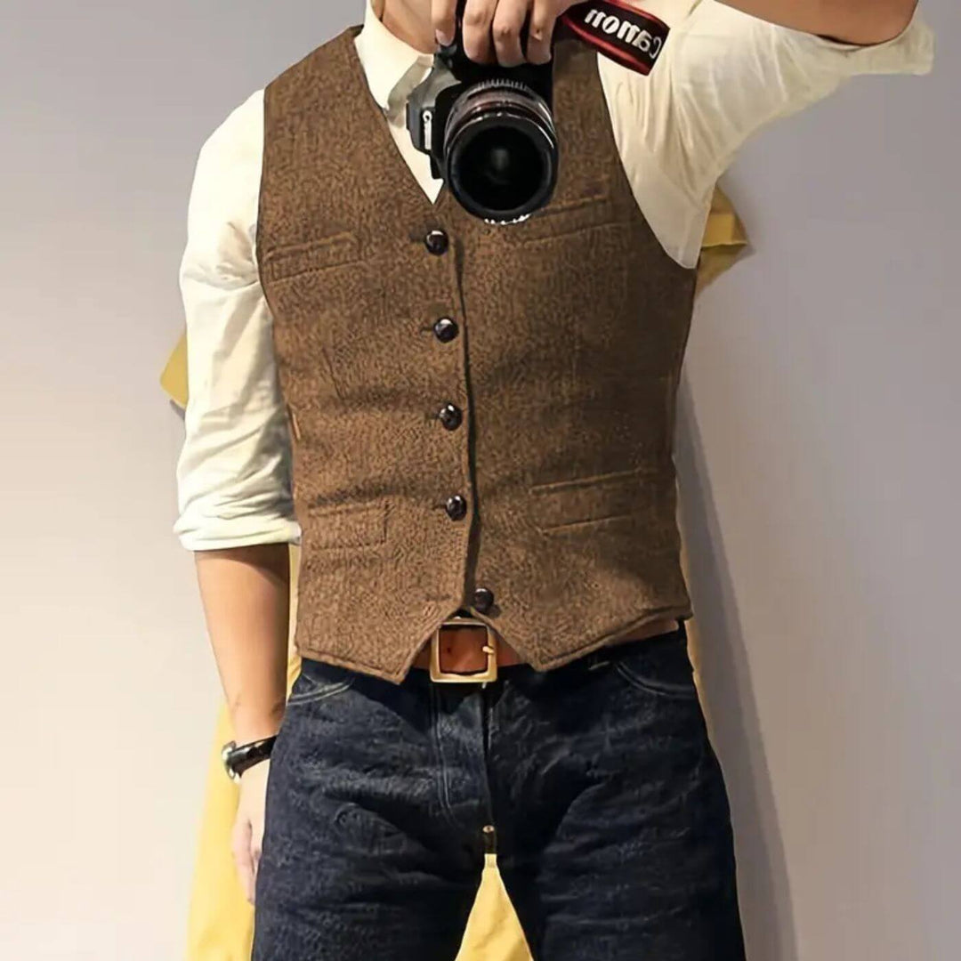Günter™ – Maßgeschneiderte Weste in edlem Stil