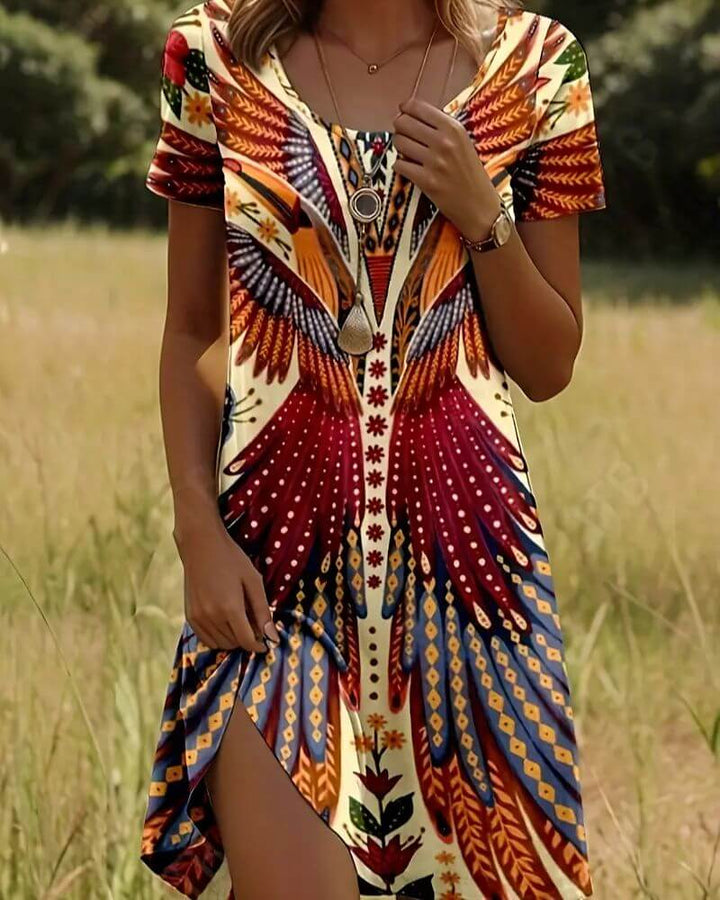 Jasmin™ – Trendiges Bequemes Sommerkleid