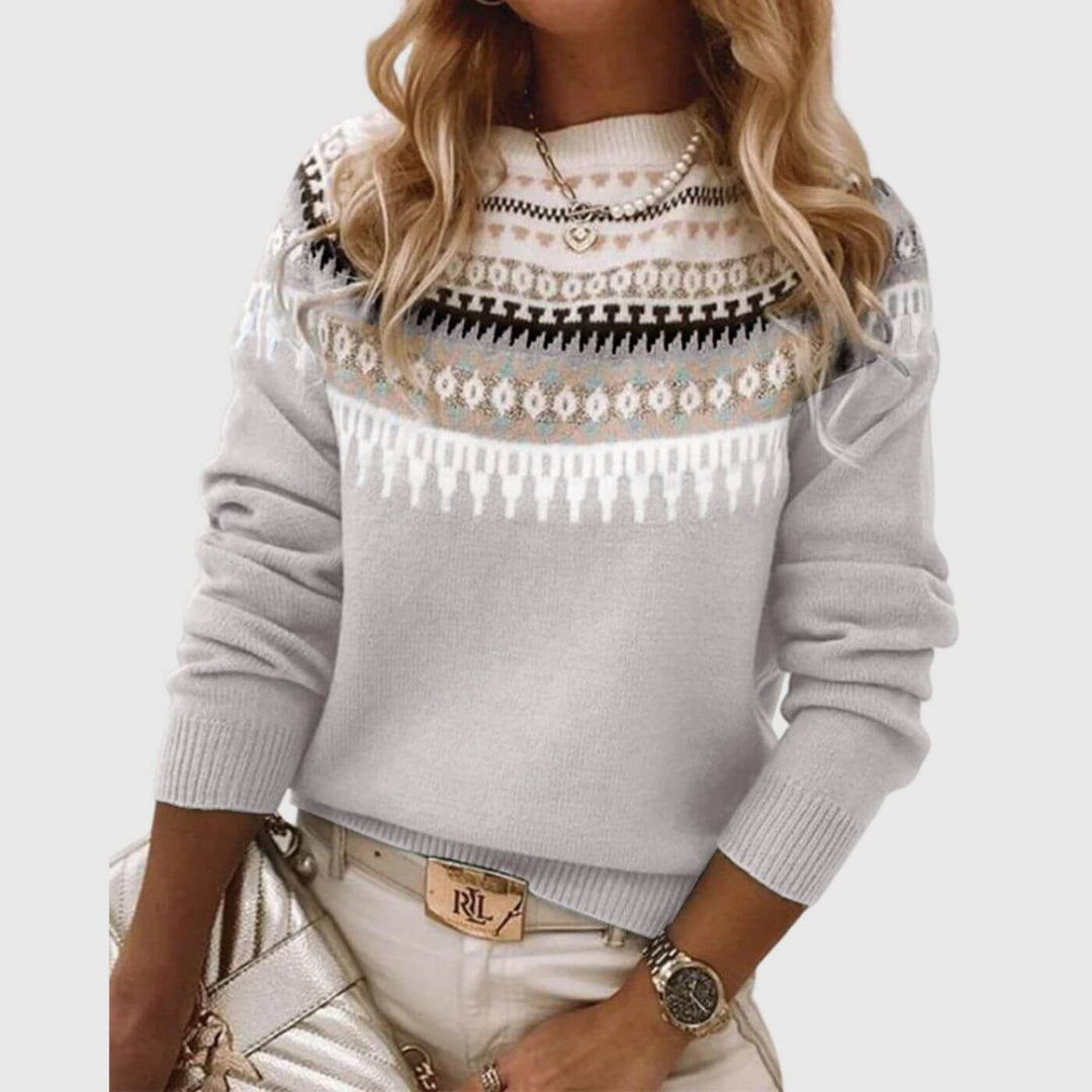 Joséphine™ - Pull Tricoté Stylé