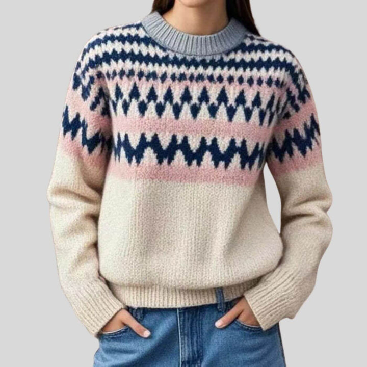 Joséphine™ - Pull Tricoté Stylé
