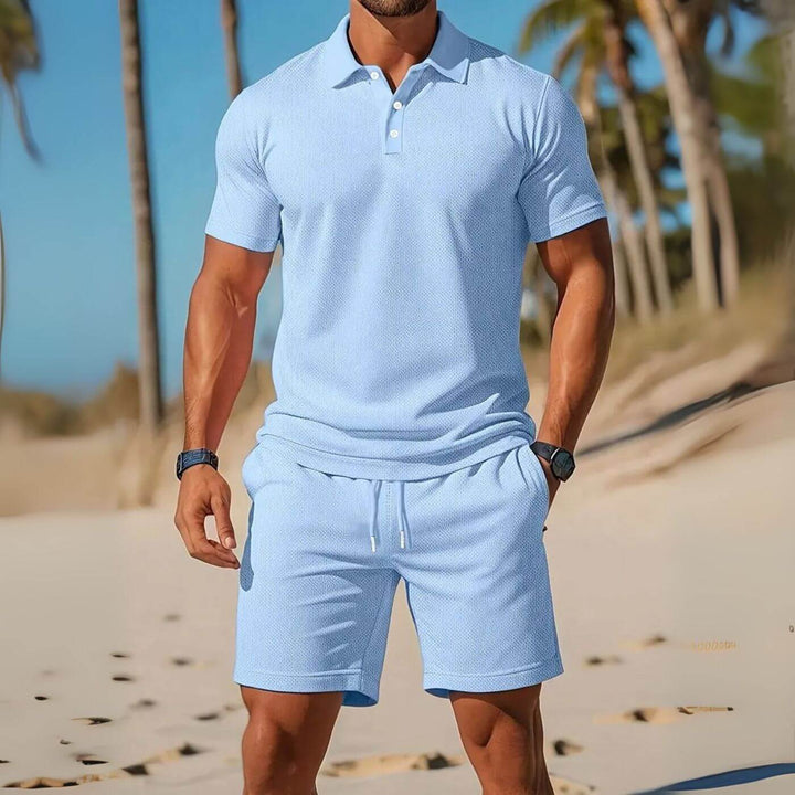 Julian™ – Luftiges Polo Und Shorts Set