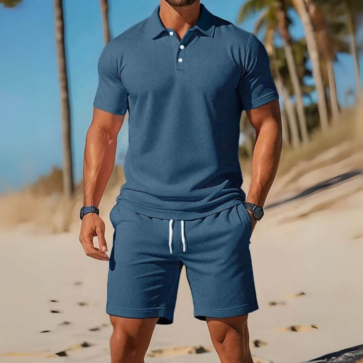 Julian™ – Luftiges Polo Und Shorts Set