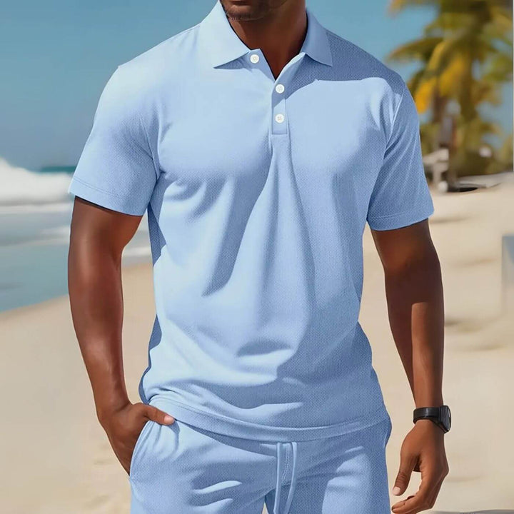 Julian™ – Luftiges Polo Und Shorts Set