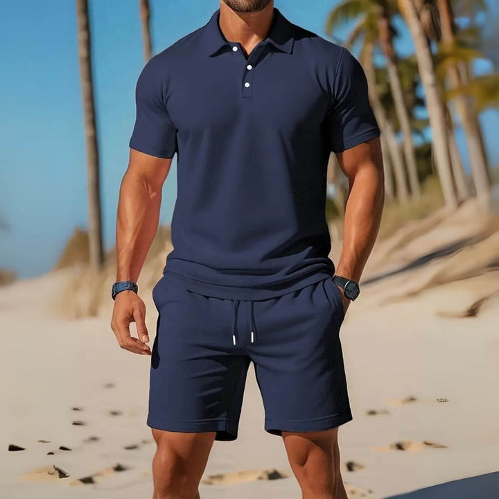 Julian™ – Luftiges Polo Und Shorts Set