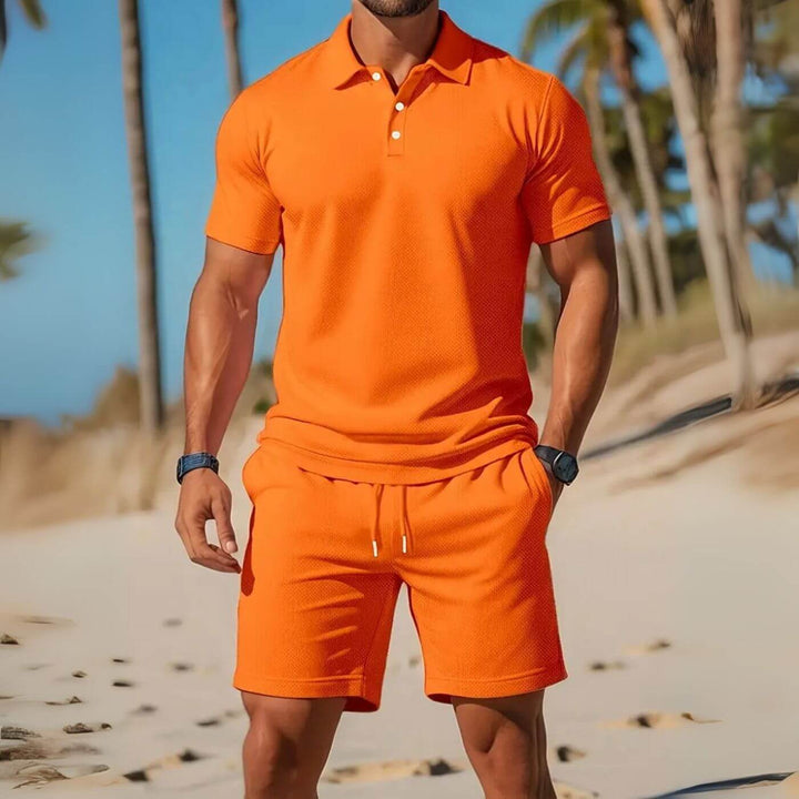 Julian™ – Luftiges Polo Und Shorts Set