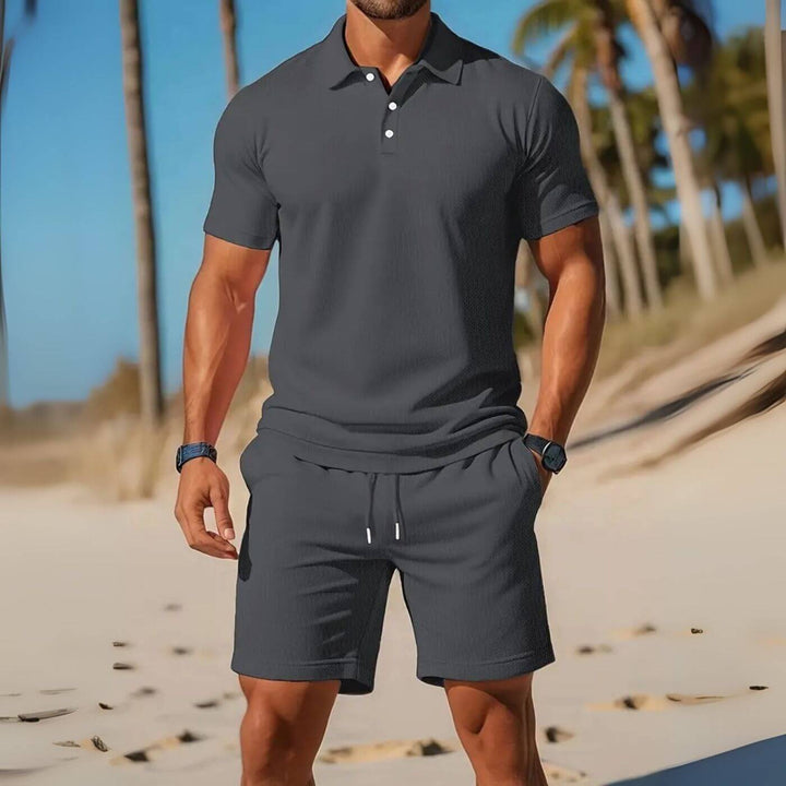 Julian™ – Luftiges Polo Und Shorts Set