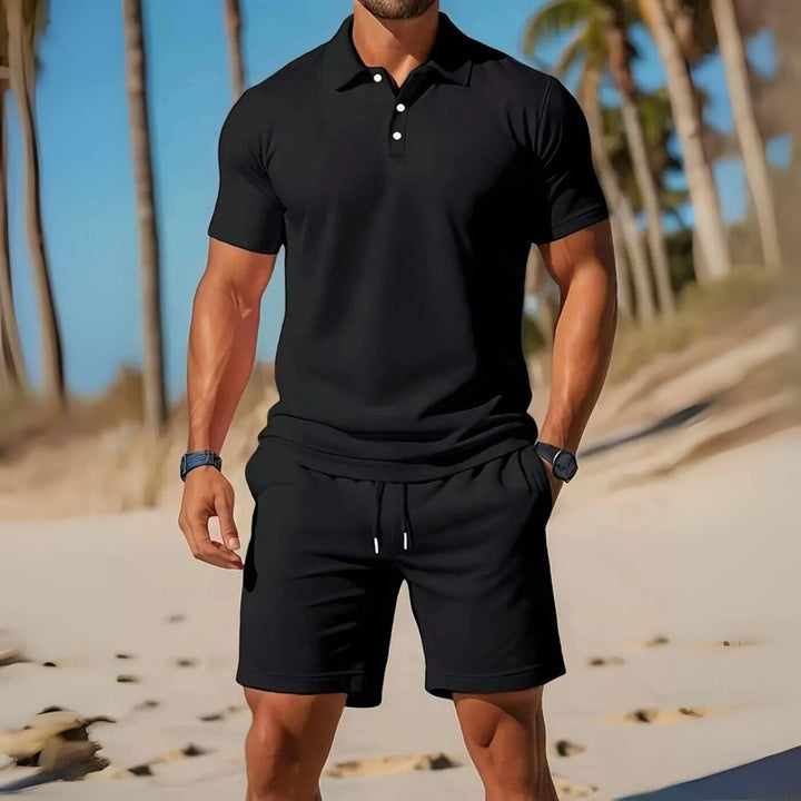 Julian™ – Luftiges Polo Und Shorts Set