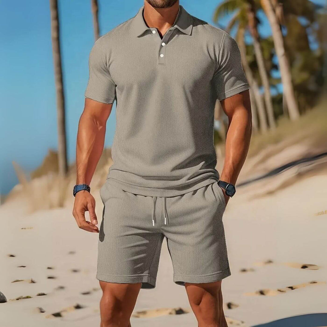 Julian™ – Luftiges Polo Und Shorts Set