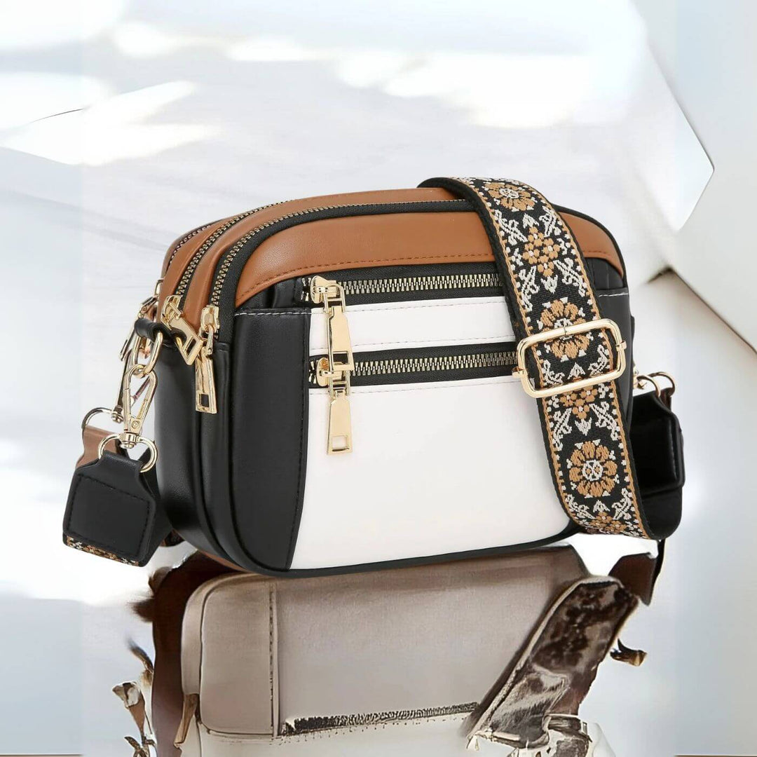 Katharina™ – Elegante Umhängetasche Mit Vielen Fächern