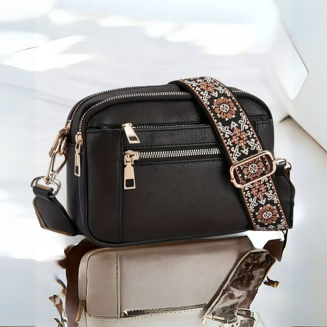 Katharina™ – Elegante Umhängetasche Mit Vielen Fächern