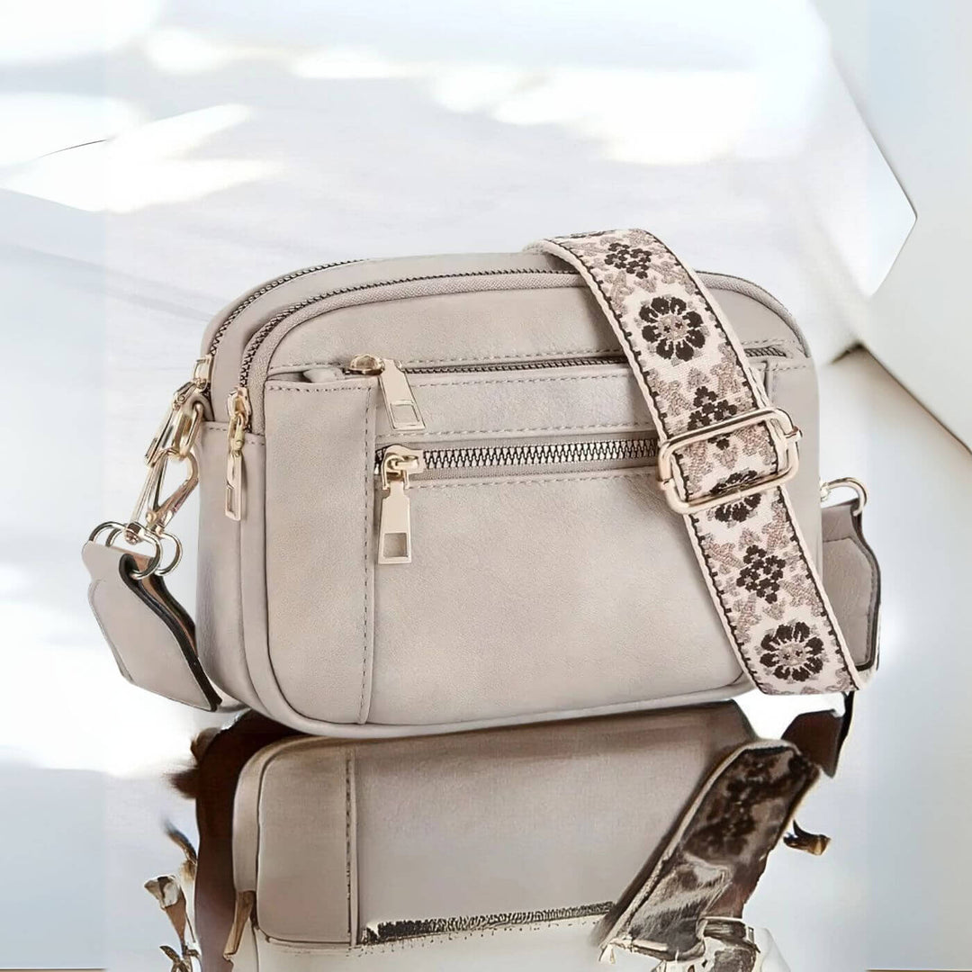 Katharina™ – Elegante Umhängetasche Mit Vielen Fächern