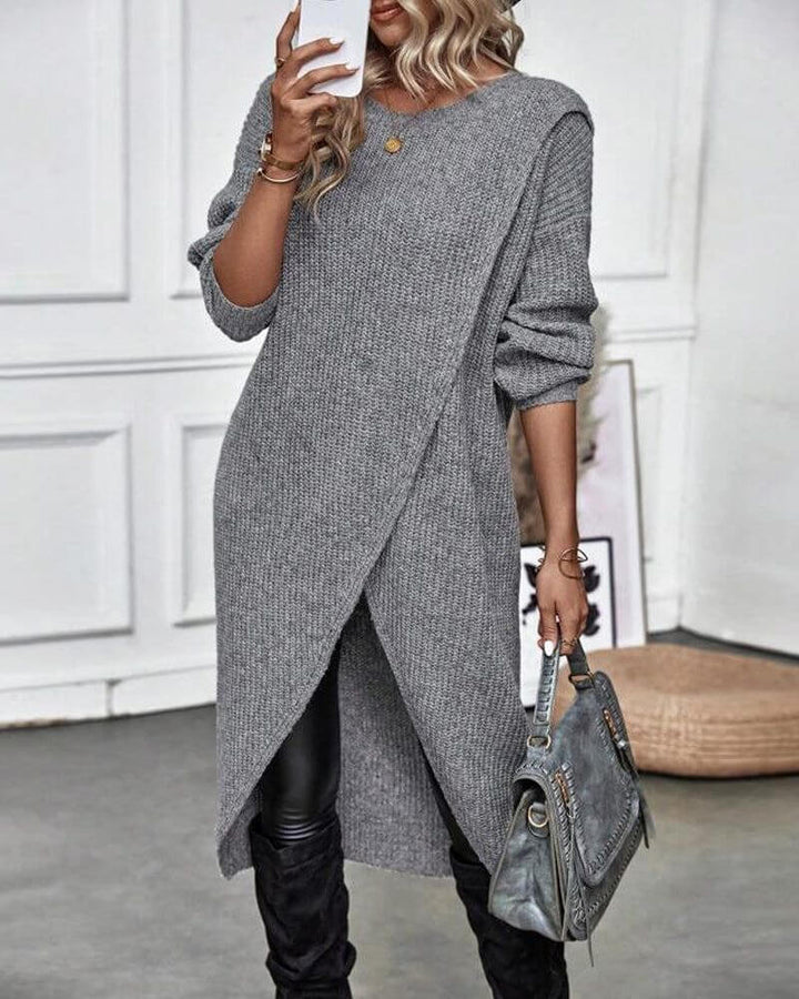 Léonie™ - Robe Pull Tricotée Élégante