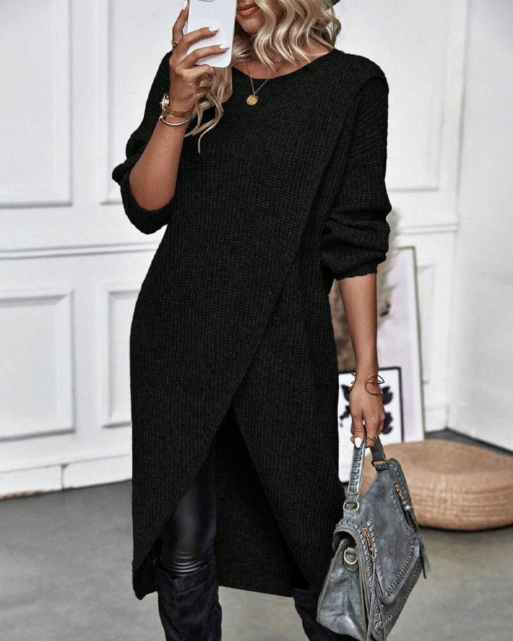 Léonie™ - Robe Pull Tricotée Élégante