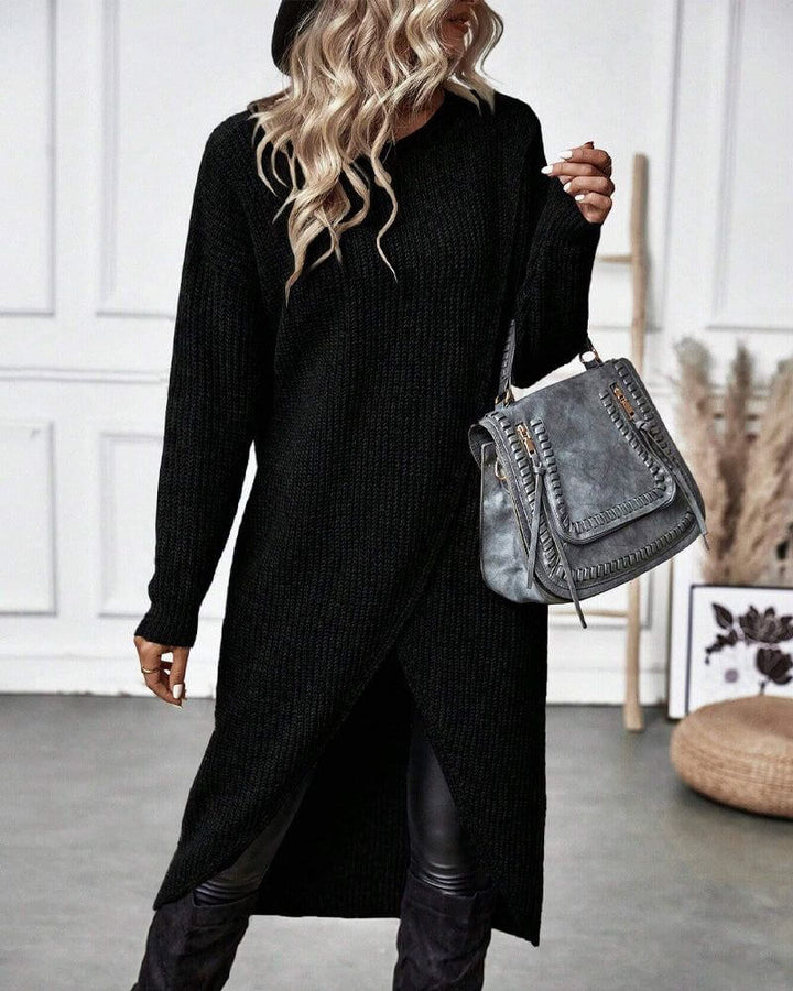 Léonie™ - Robe Pull Tricotée Élégante