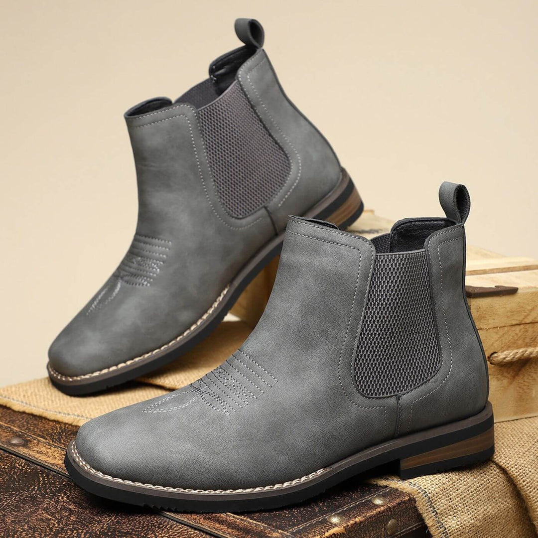 Marceau™ - Bottes Classiques et Élégantes en Cuir