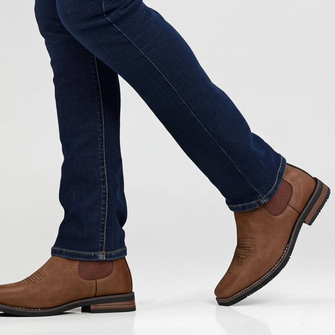 Marceau™ - Bottes Classiques et Élégantes en Cuir
