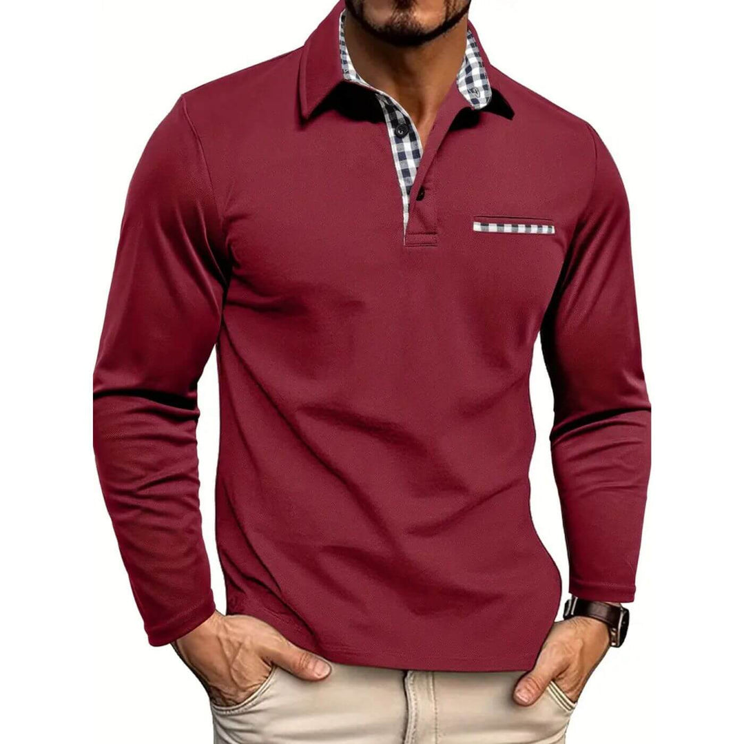 Marcel™ - Polo à Manches Longues Élégant