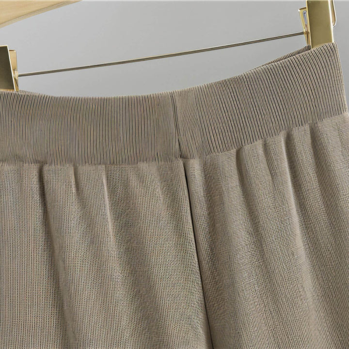 Melanie™ – Minimalistisches Dreiteiliges Strickset