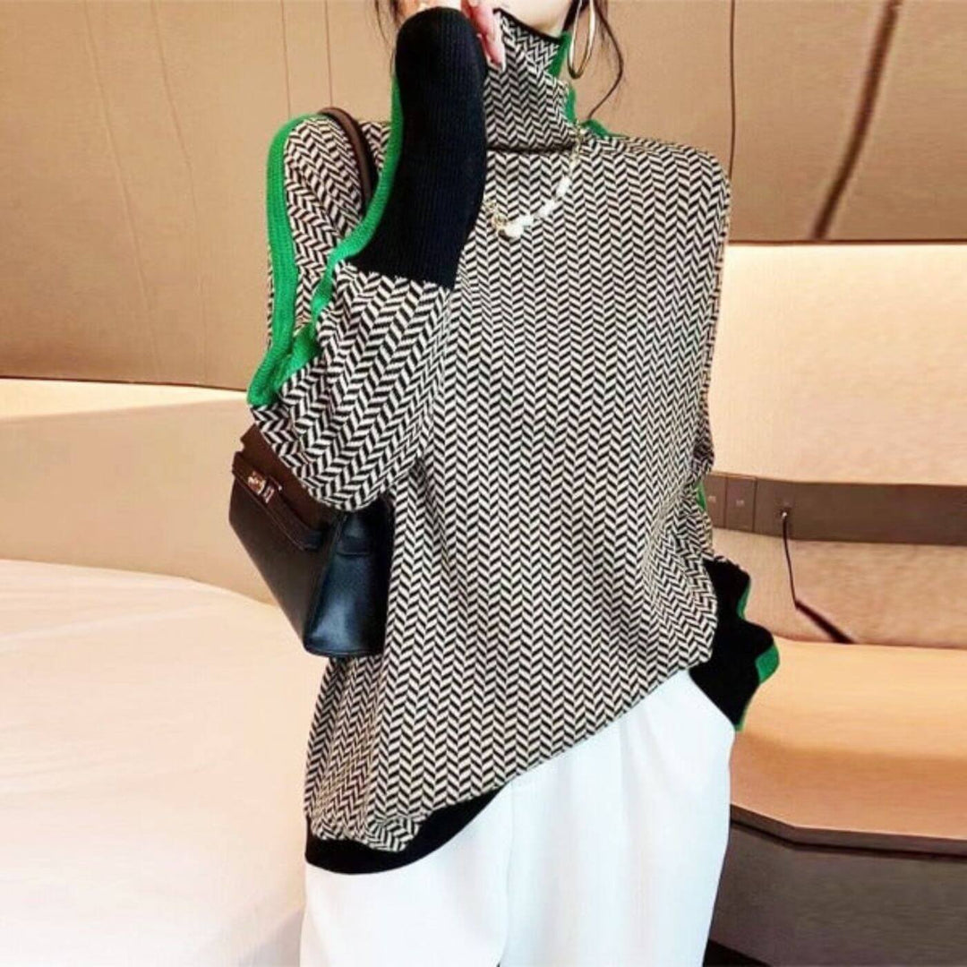 Mila™ - Pull Col Roulé Stylé
