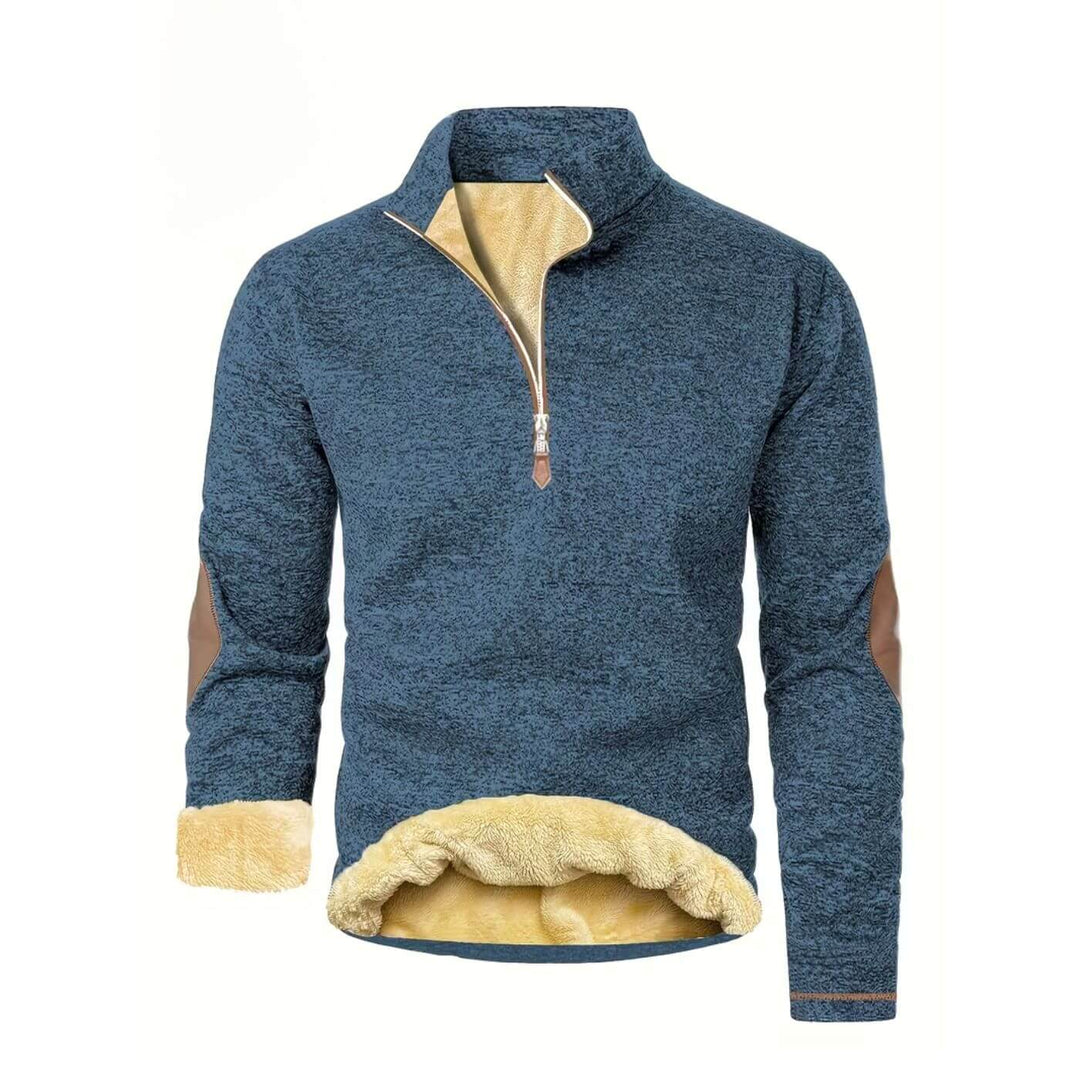 Nathan™ - Sweat zippé doublé chaud en polaire