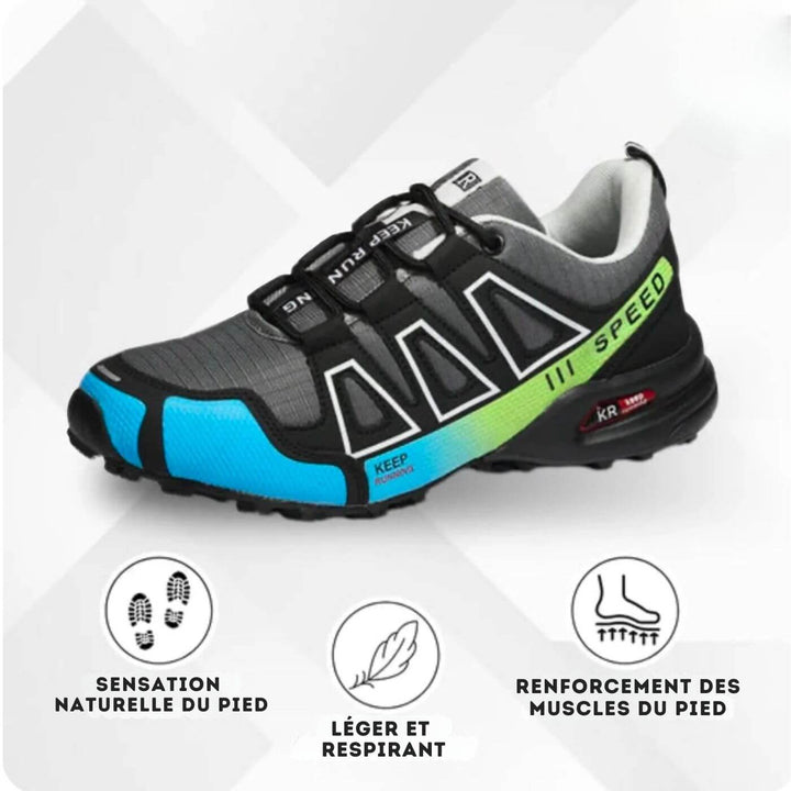 OrthoHike™ – Chaussures de Randonnée Ergonomiques Anti-Douleur