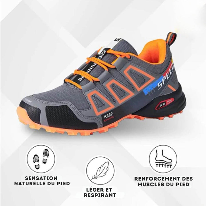 OrthoHike™ – Chaussures de Randonnée Ergonomiques Anti-Douleur