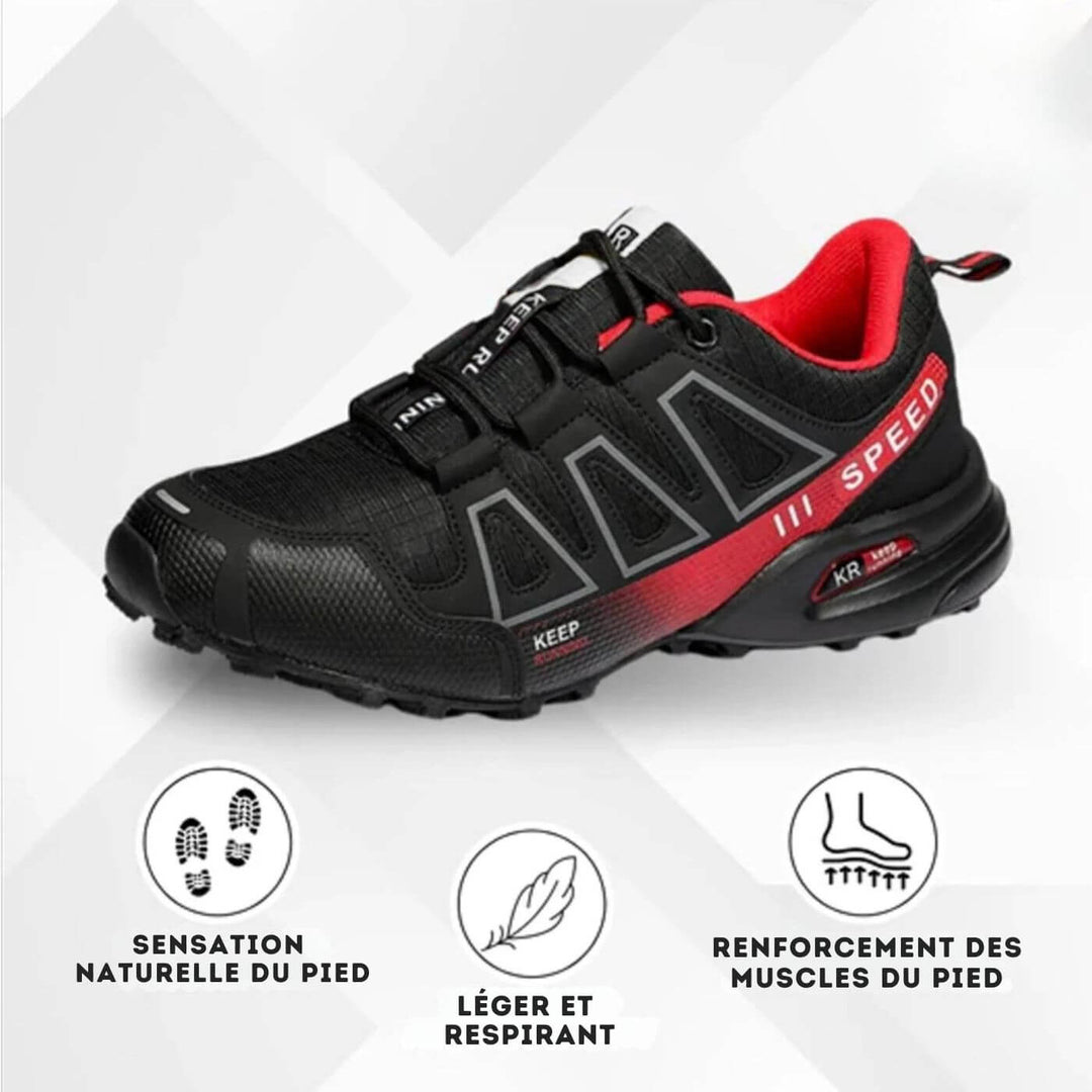 OrthoHike™ – Chaussures de Randonnée Ergonomiques Anti-Douleur