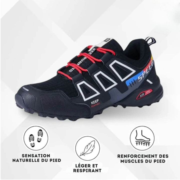 OrthoHike™ – Chaussures de Randonnée Ergonomiques Anti-Douleur