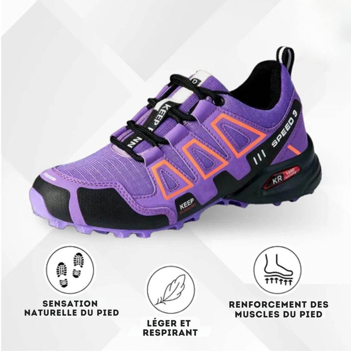 OrthoHike™ – Chaussures de Randonnée Ergonomiques Anti-Douleur