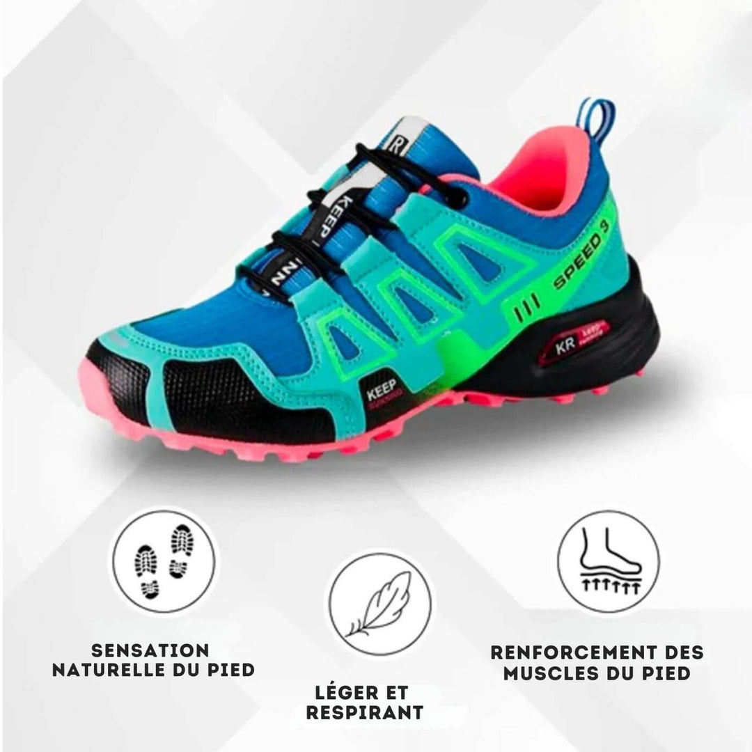 OrthoHike™ – Chaussures de Randonnée Ergonomiques Anti-Douleur
