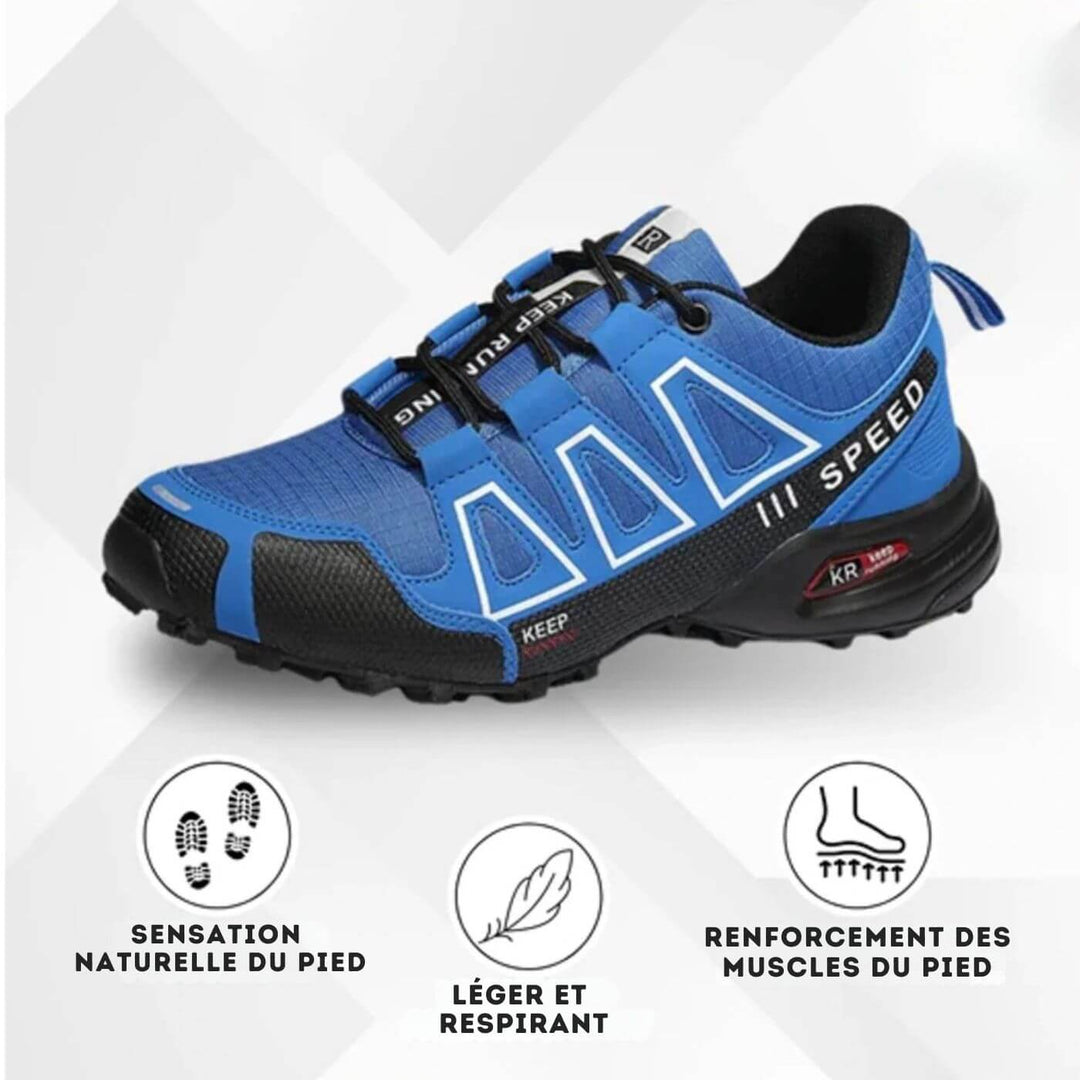 OrthoHike™ – Chaussures de Randonnée Ergonomiques Anti-Douleur