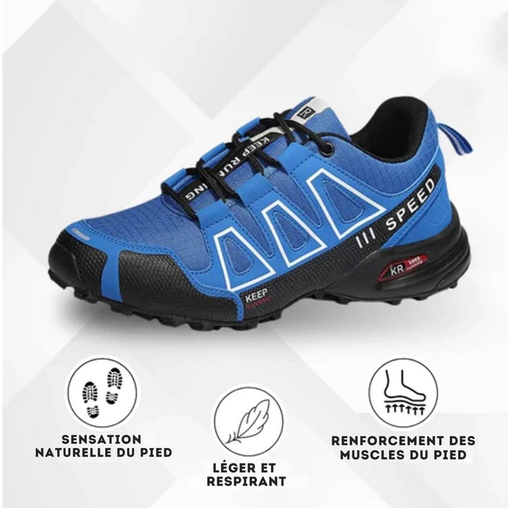 OrthoHike™ – Chaussures de Randonnée Ergonomiques Anti-Douleur