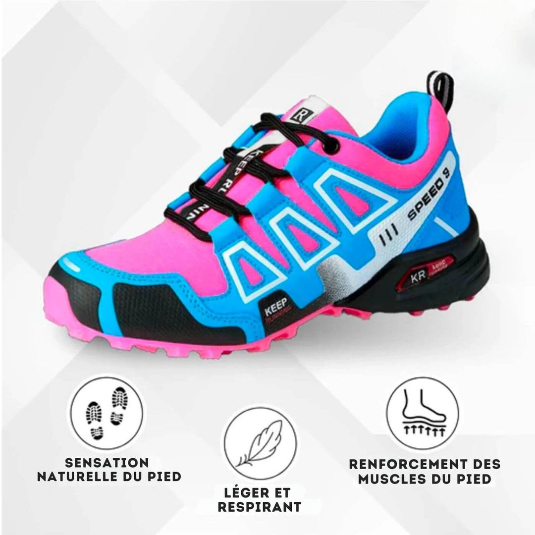 OrthoHike™ – Chaussures de Randonnée Ergonomiques Anti-Douleur