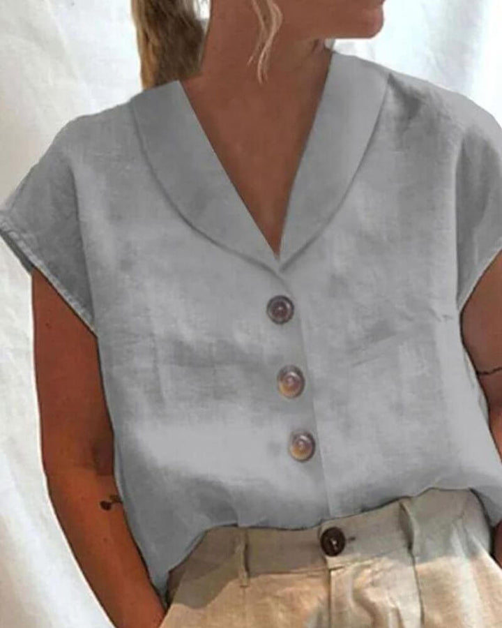 Paula™ - Bequeme Bluse mit Kragen