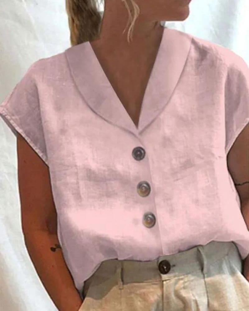 Paula™ - Bequeme Bluse mit Kragen