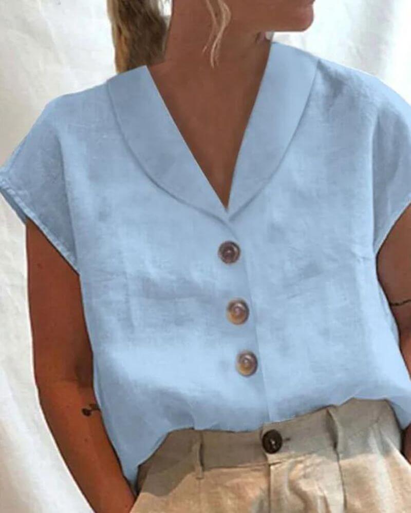 Paula™ - Bequeme Bluse mit Kragen