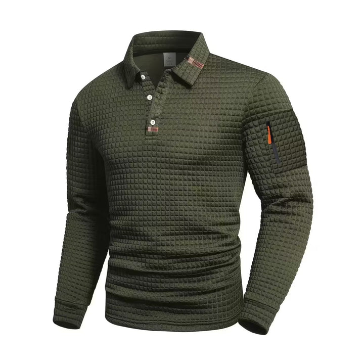 Rémi™ - Polo texturé à manches longues