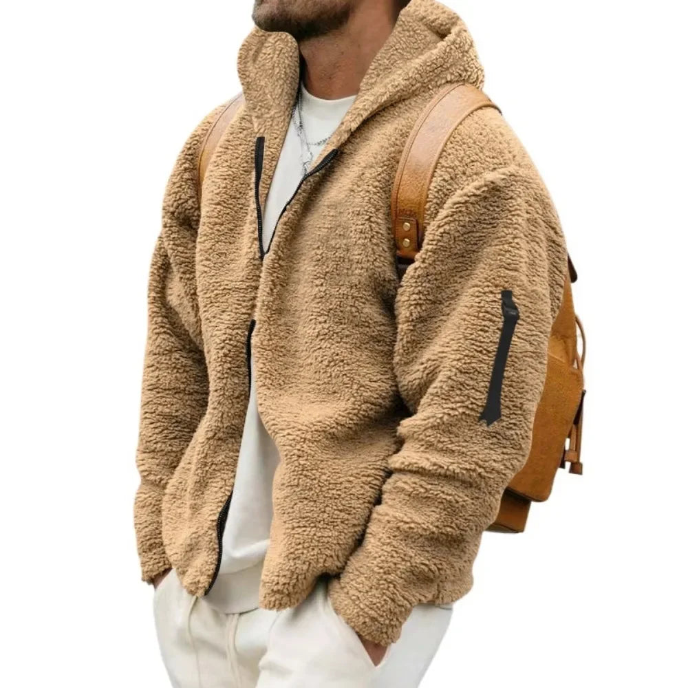 Balthazar | Veste polaire à capuche avec doublure thermique pour homme