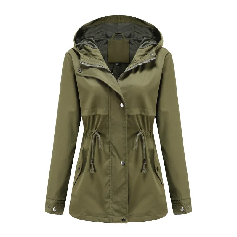 Madeleine - Manteau Imperméable À Capuche