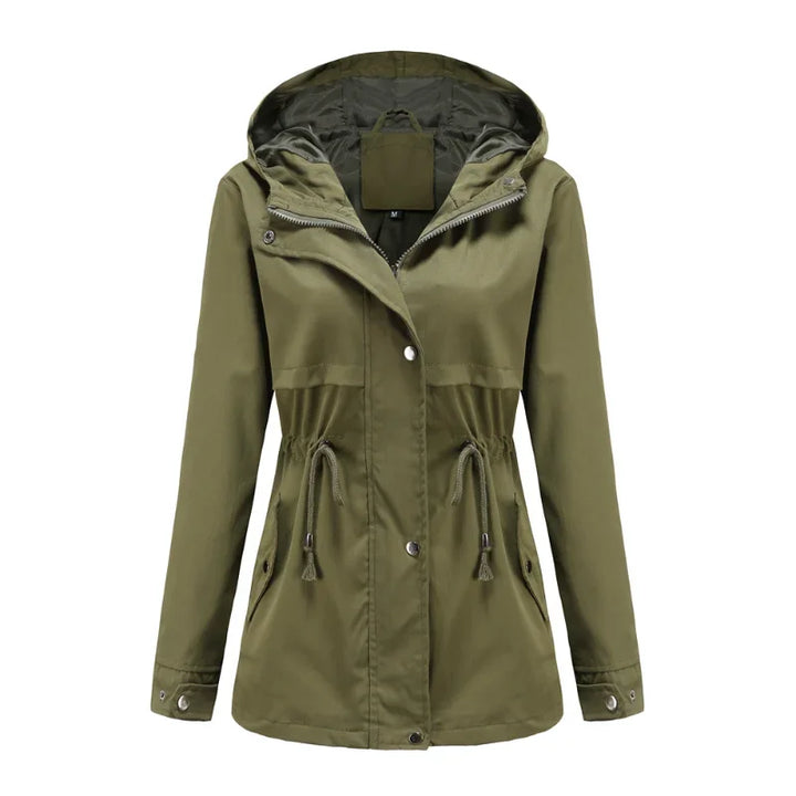 Madeleine - Manteau Imperméable À Capuche
