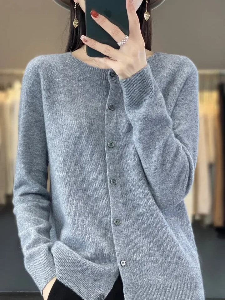 Isabelle - Femme Cardigan Élégant