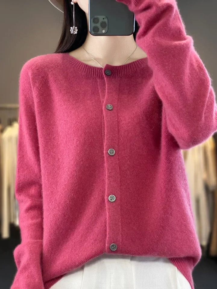 Isabelle - Femme Cardigan Élégant