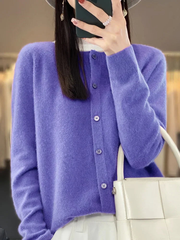 Isabelle - Femme Cardigan Élégant