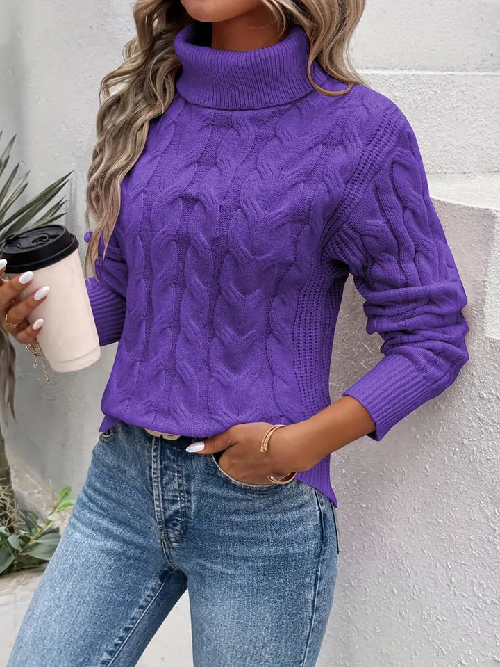 Chantal - Pull automne élégant femme